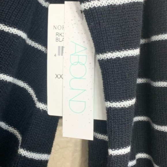 ABOUND Striped Ballon Sleeve Sweater XXS / Small - Picture 6 of 6